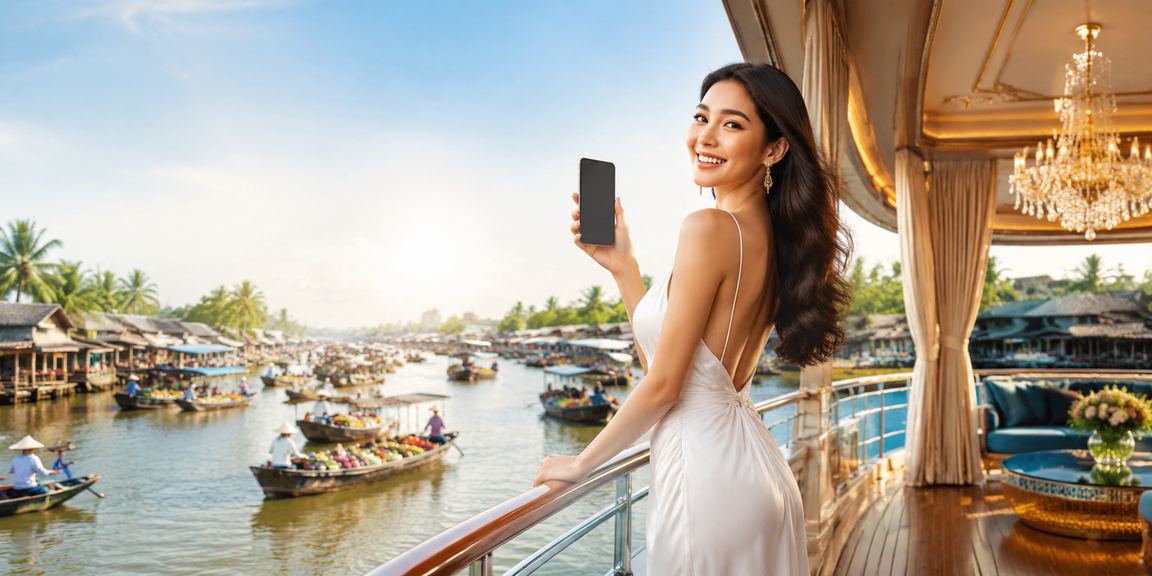 Người chơi trải nghiệm slot game trên ứng dụng di động tại Cần Thơ