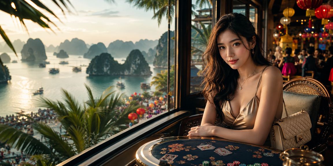 Nhóm bạn tại Hạ Long vừa uống cà phê vừa thảo luận chiến lược cá cược bóng đá trên điện thoại