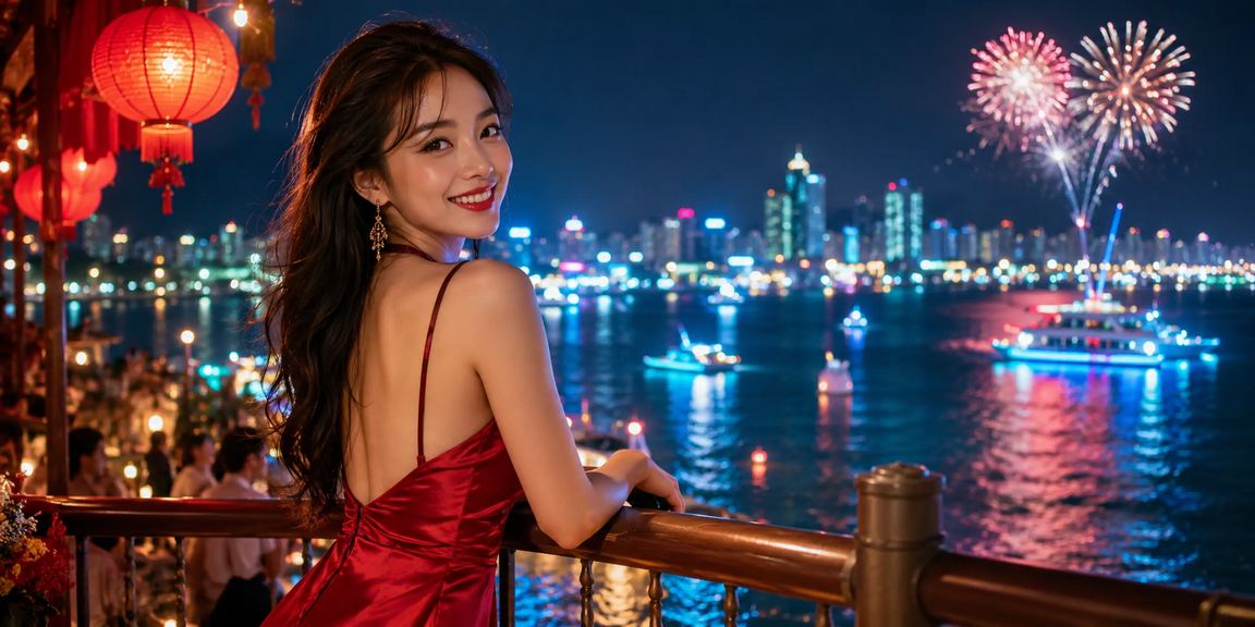 Cảnh chợ đêm Hà Nội với người dùng xem xổ số và theo dõi kết quả cá cược trên điện thoại
