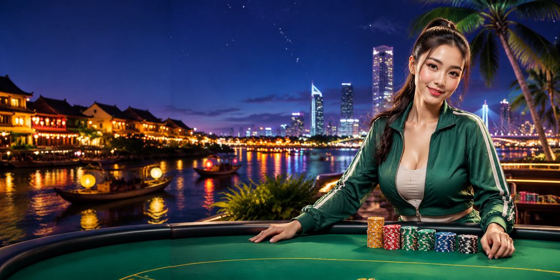Người chơi tại Sài Gòn tham gia bàn baccarat live casino trên điện thoại thông minh vào buổi tối